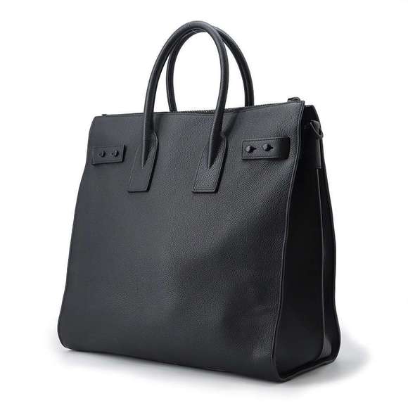 Saint Laurent 2way Bag Paris de Shoulder Jour Sac Black - Picture 1 of 15